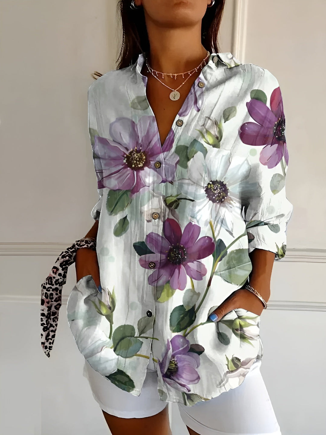 Erika - Blossom Breeze Blouse