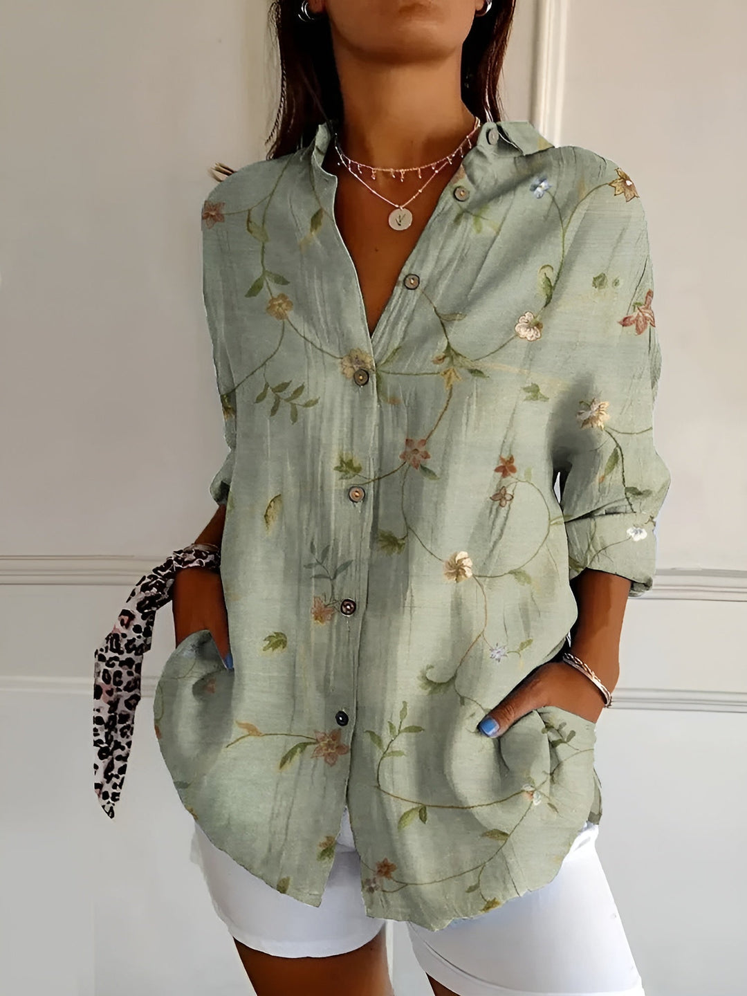 Erika - Blossom Breeze Blouse