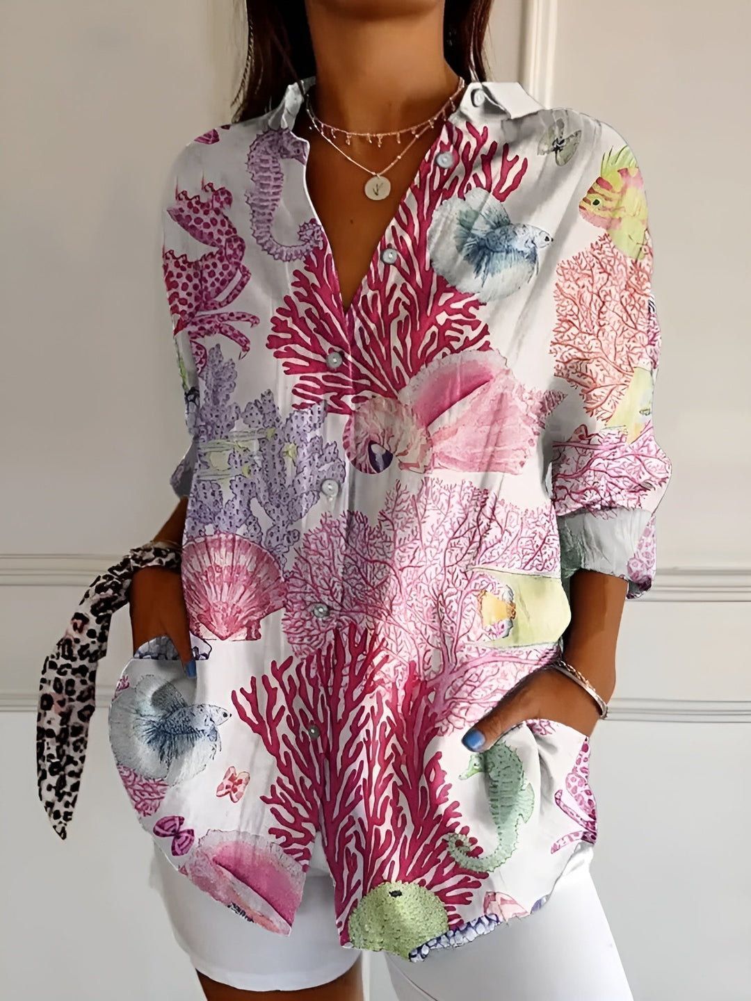 Erika - Blossom Breeze Blouse