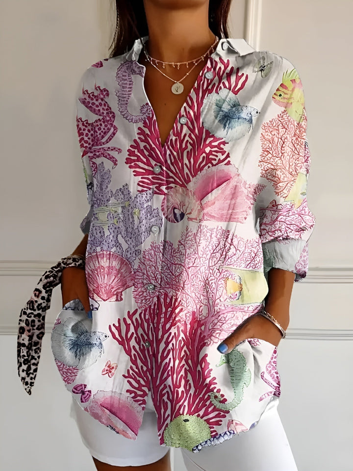 Erika - Blossom Breeze Blouse